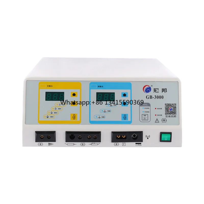 

Bipolar Electrocautery Machine Portable Vet Electrobisturi Electrosurgical Generator Surgical Coagulator