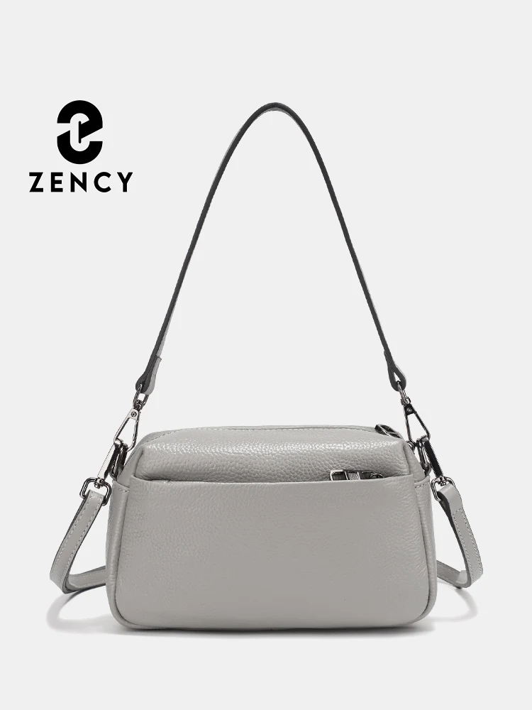 Zency 2026 New Women's Soft Leather Crossbody Bag Fashion Shoulder Bags Purses for women