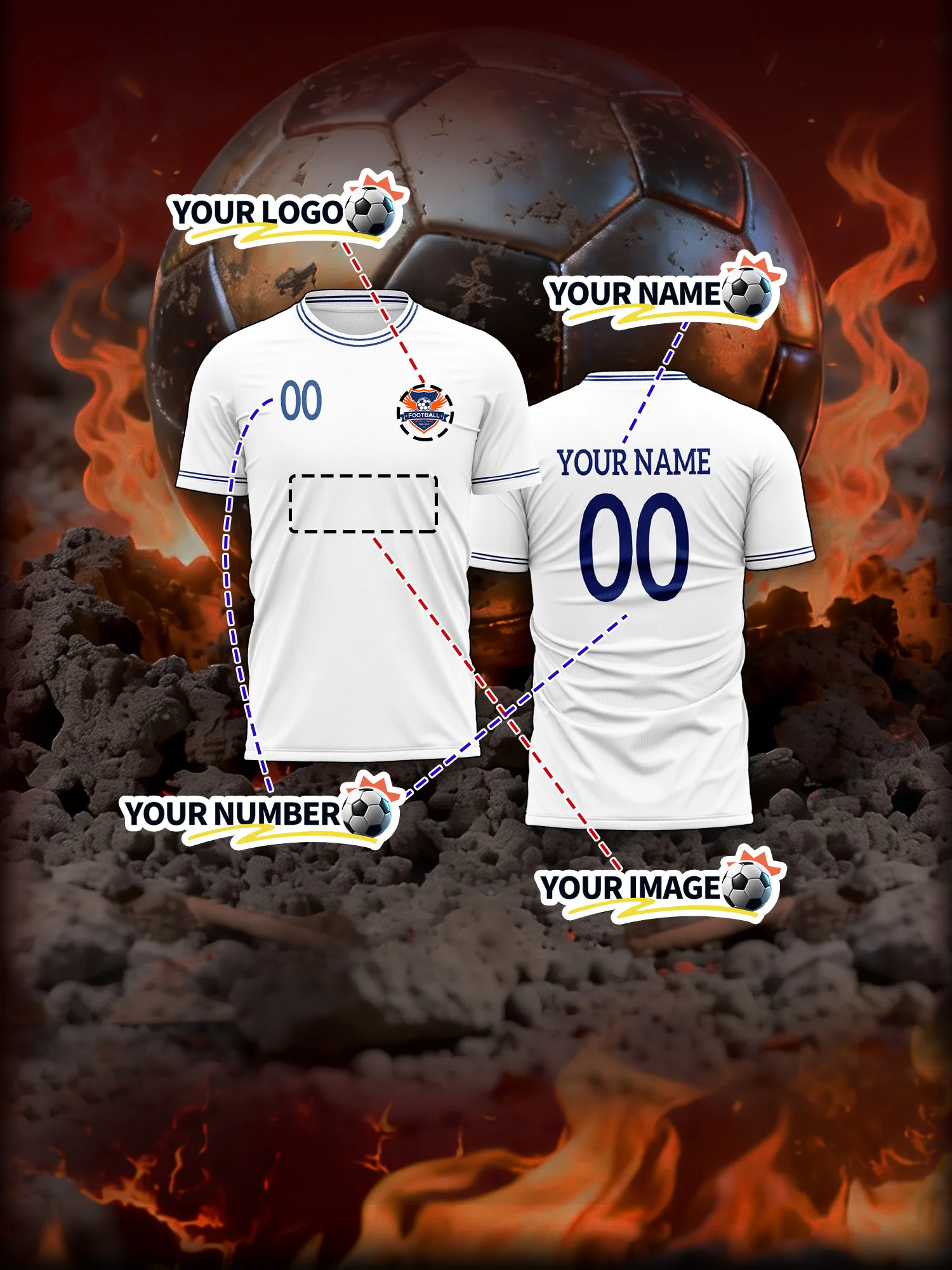 

Футбольная форма с индивидуальным номером и именем, профессиональная футбольная экипировка для взрослых, эластичная вентилируемая футболка для тренировок и турниров