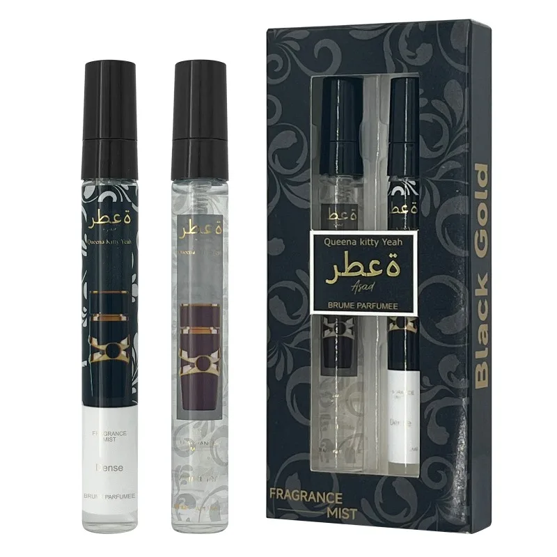 10ml*2 Perfume Gift Set Women Eau De Parfum Long Lasting Glitter Fragrance Portable Mini Scent Duo Elegant Sweet Luxury Premium view 4