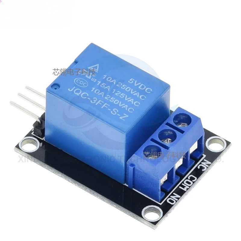 One 5V relay module KY-019 One relay module is compatible with UNO R3.