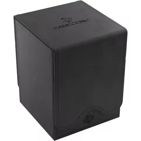 Squire XL Black 100CT Card Deck Box - Robust Storage for TCG, OCG, Pokemon, Yugioh, Commander, and MTG Cards