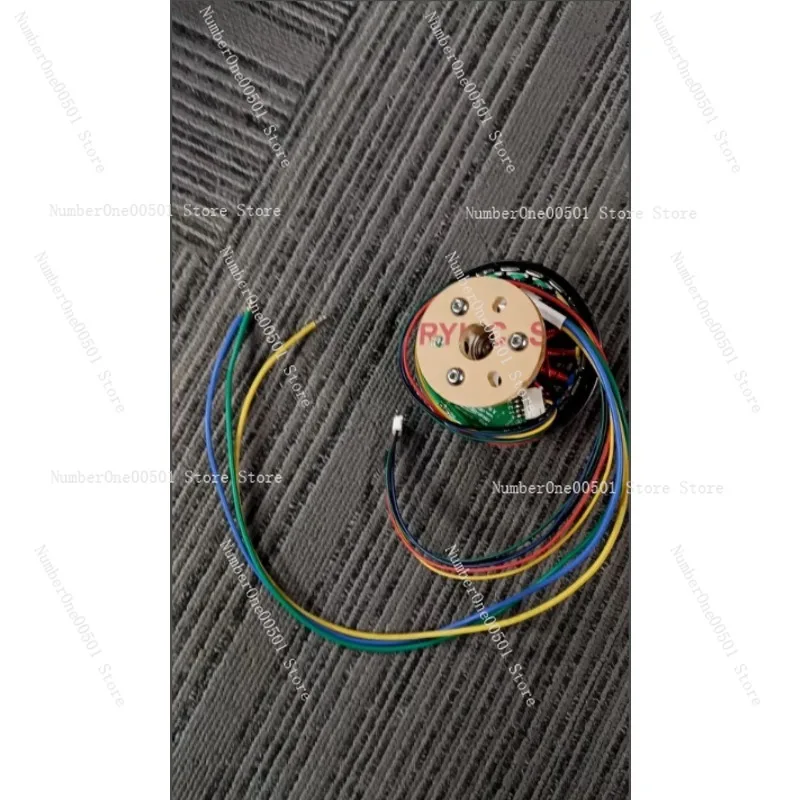 

36V 200W Brushless DC Motor Flat Pancake Style with Hall Sensors Direct Drive Ultra-Thin Design