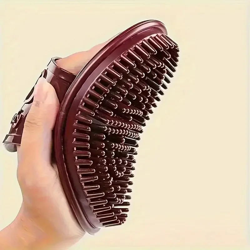 عبوة من فرشاة حمام وتدليك شقرا | مقشر الجسم اليدوي، تصميم ثنائي الجانب #1