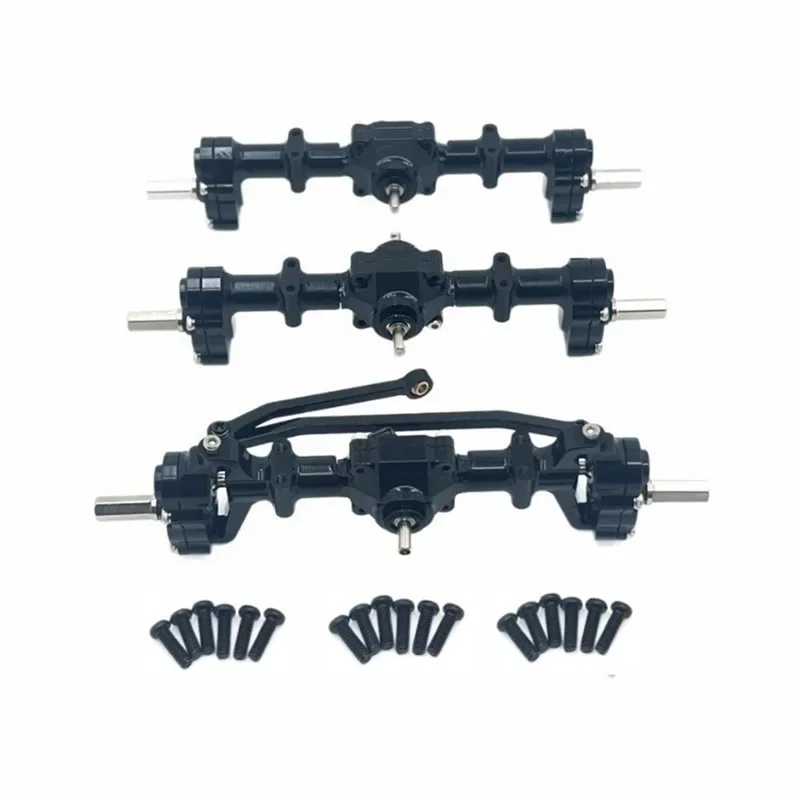 

Metal Upgrade Front Middle and Rear Door Axles For WPL 1/16 B16 B36 six wheel drive RC Car Parts