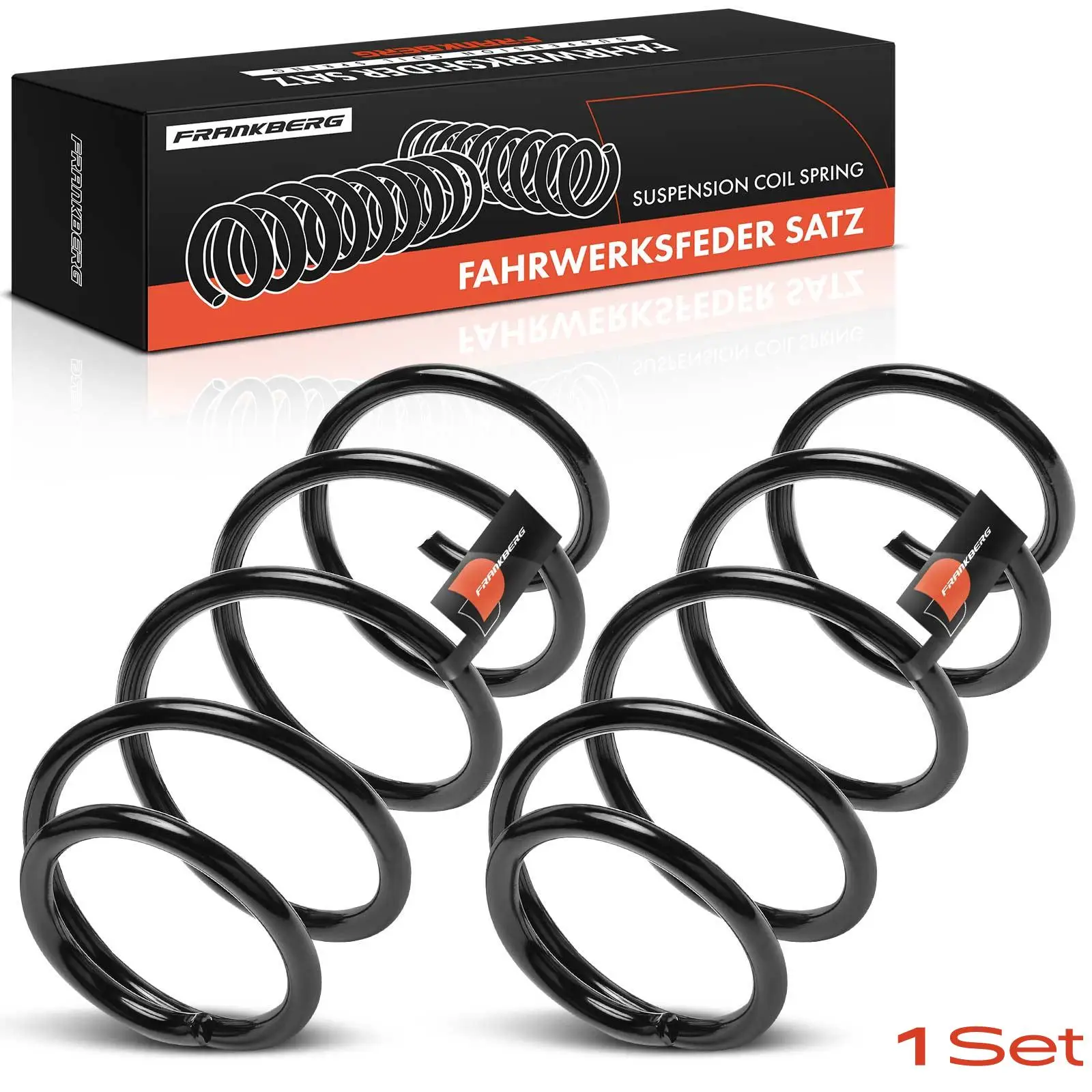 Frankberg 2x Fahrwerksfeder Vorderachse für Opel Vectra C Z02 Vectra C Caravan Vectra C CC 2003-2008 93190520 312358 93171967