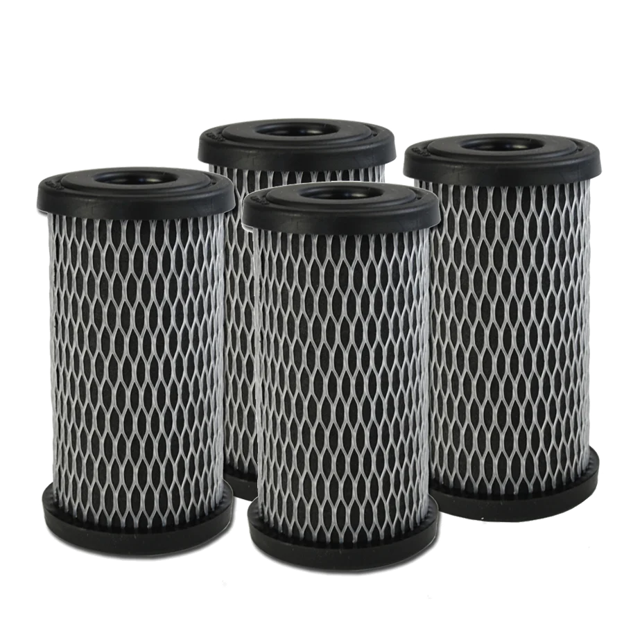 Under Sink Dual Purpose Powdered Activated Carbon Water Filter Cartridges 5-Inch C2 Impregnated Cellulose Replacement