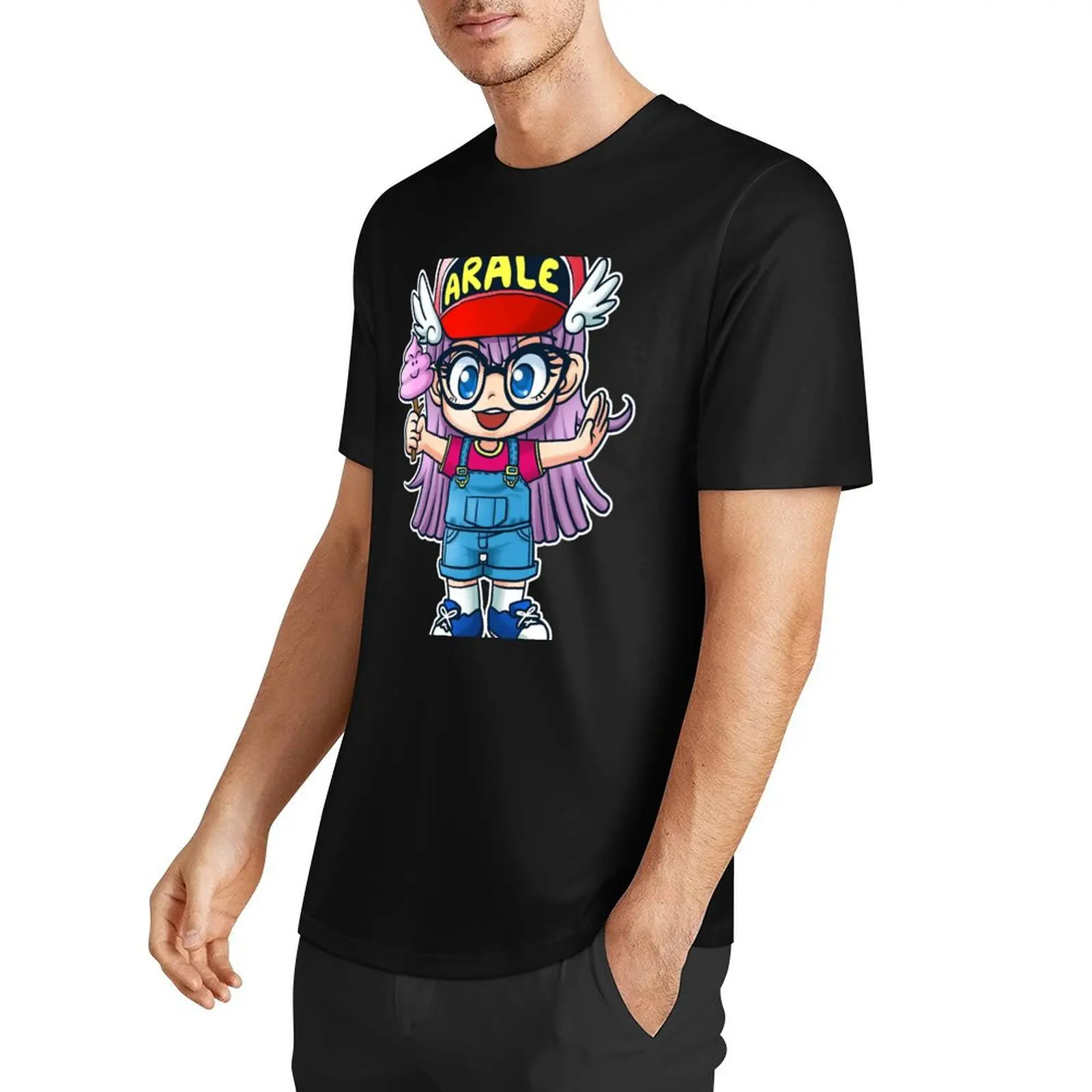 Arale - Dr. Slump T-Shirt summer top new edition cute tops mens t shirt graphic