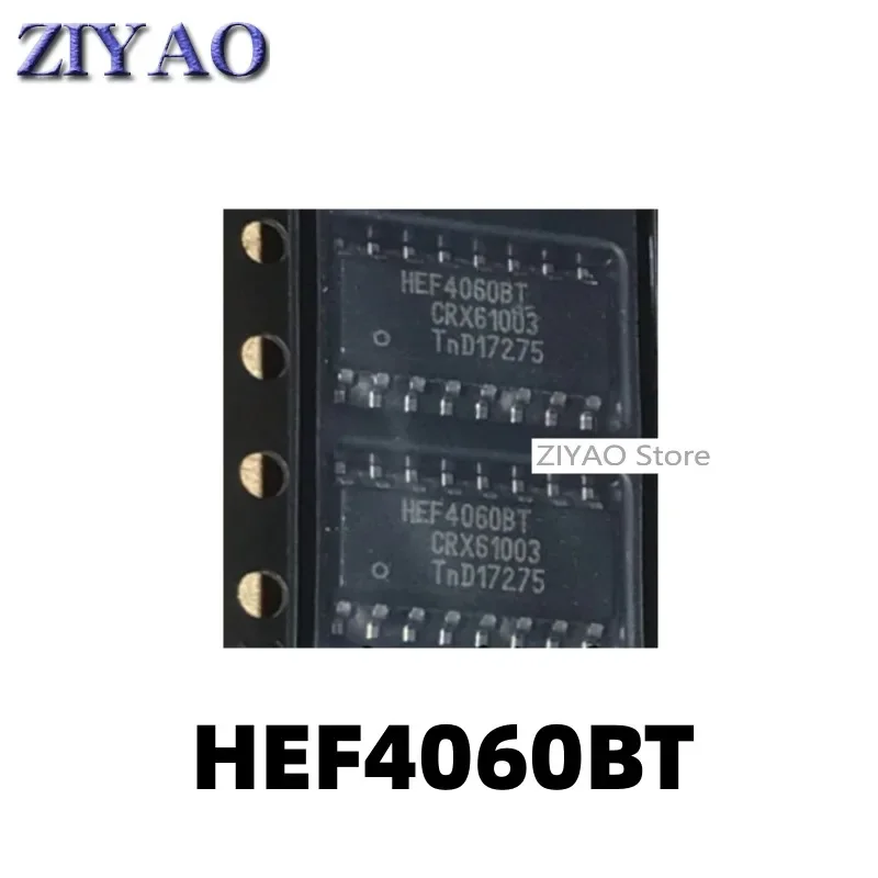 5PCS HEF4060 HEF4060BT SOP-16 can replace HCF4060 CD4060