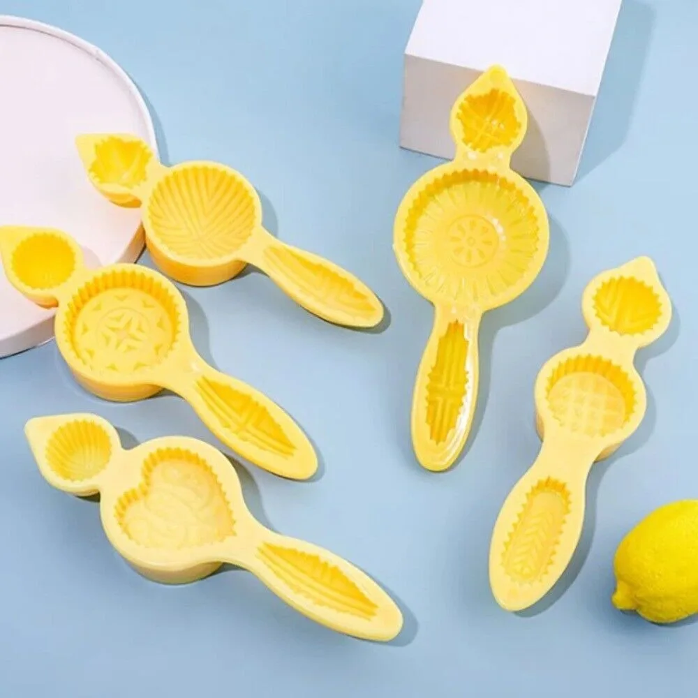 Yellow Plastic Baking Mold Maamoul Mould Middle Eastern Cookie Mold Chocolate Rice Ball Mold Portable Household Baking Supply