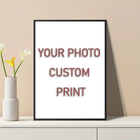 Custom Painting Canvas HD Print Customized Your Picture Personalized Wall Art Poster Photos for Living Room Home Decoration