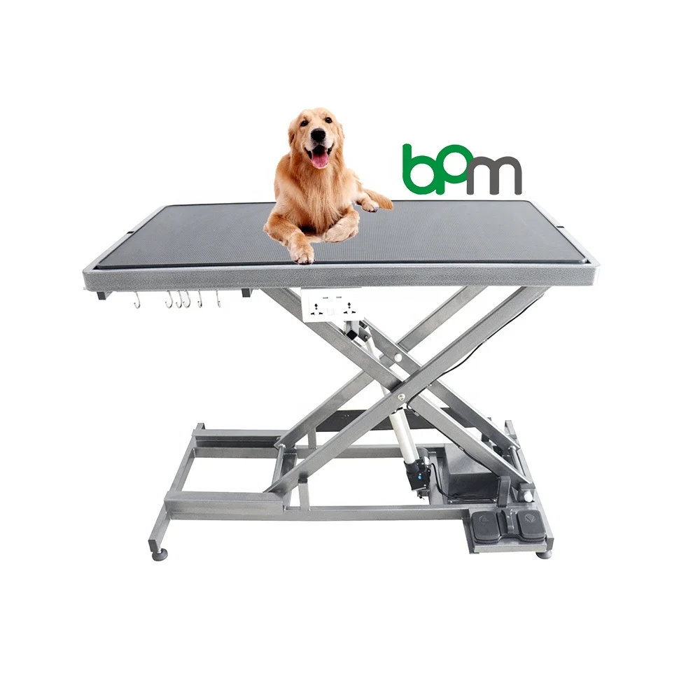 

BPM-ET110V Excellent Quality Electric Hydraulic Dog Grooming Table Professional Pet