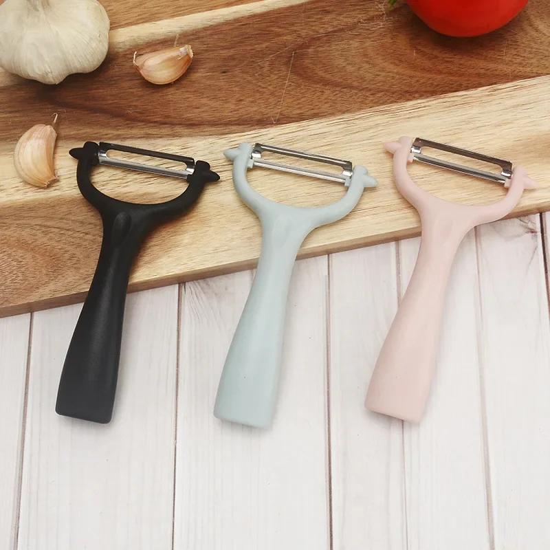 Household Peeler Stainless Steel Fruit and Potato Peeler Shaving and Planing Knife Melon and Fruit Multi-functional Peeler