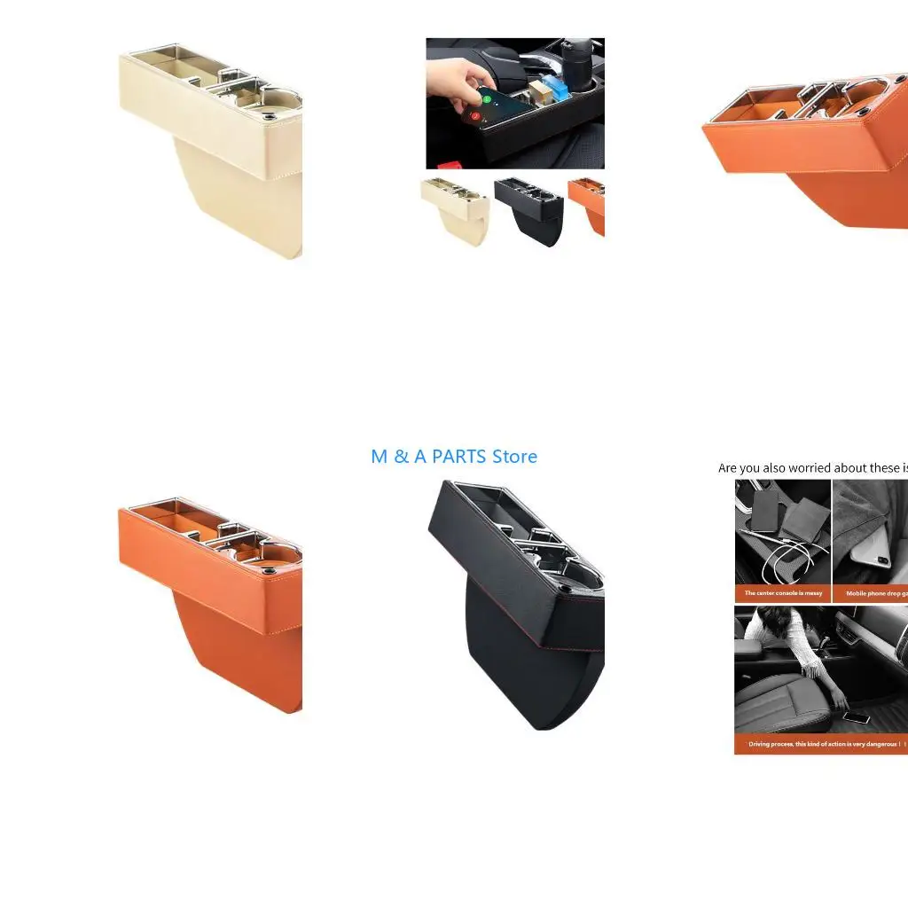 U1JF Modifiable Leather Automotive Storage Case For Family Journeys