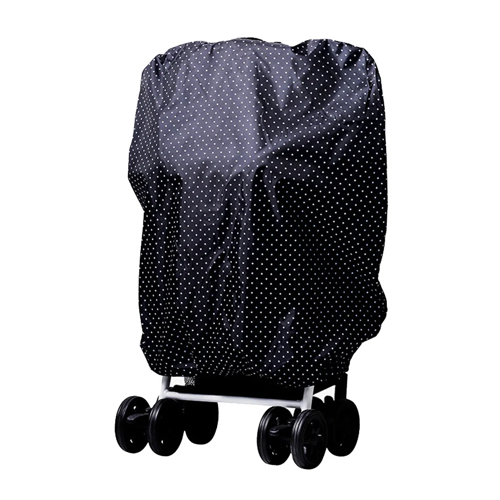 غطاء مطر مقاوم لجميع الأحوال الجوية لعربة الأطفال مصنوع من البوليستر عالي الجودة يناسب معظم عربات الأطفال للاستخدام الداخلي الخارجي #1