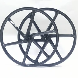 Frozen Crack 6 Spoke Carbon Wheels 36MM MTB Bike Wheelset Limited Edition Paint Finish