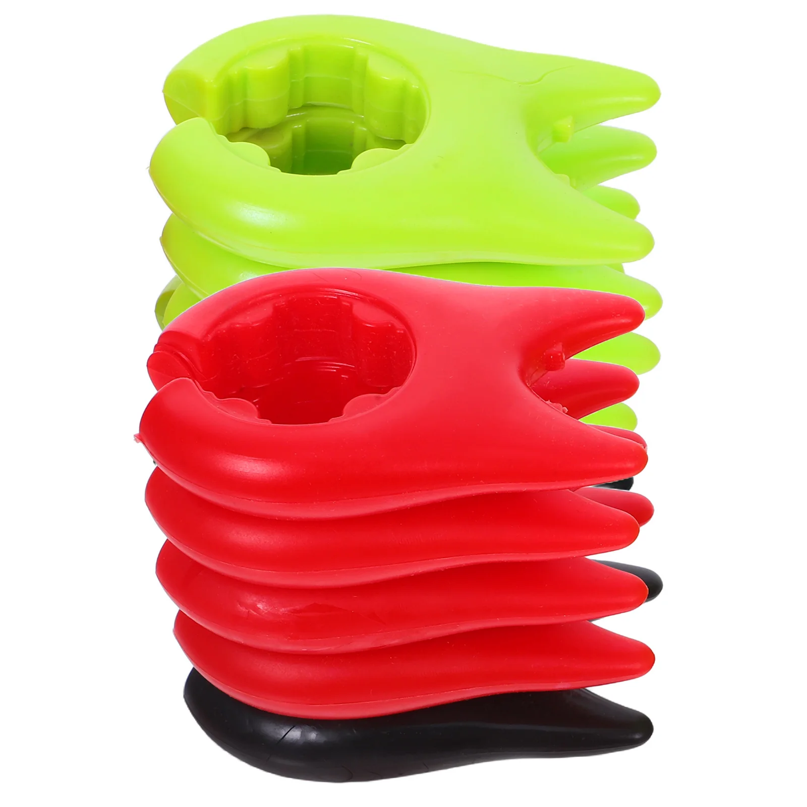 

10Pcs Pot Spatula Rack Universal Utensil Clip Holder Anti Scalding Cooking Organizer High Temperature Resistant Material