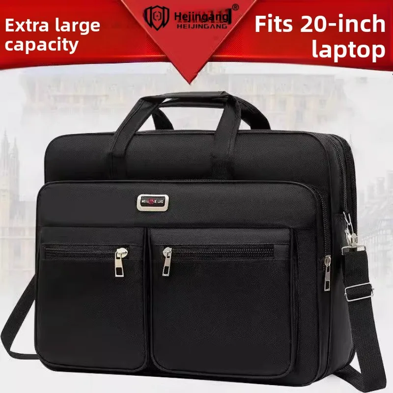

Large Capacity Oxford Cloth Men's Crossbody Bag Waterproof Wear-resistant Business Casual Sports Handbag Shoulder Bag