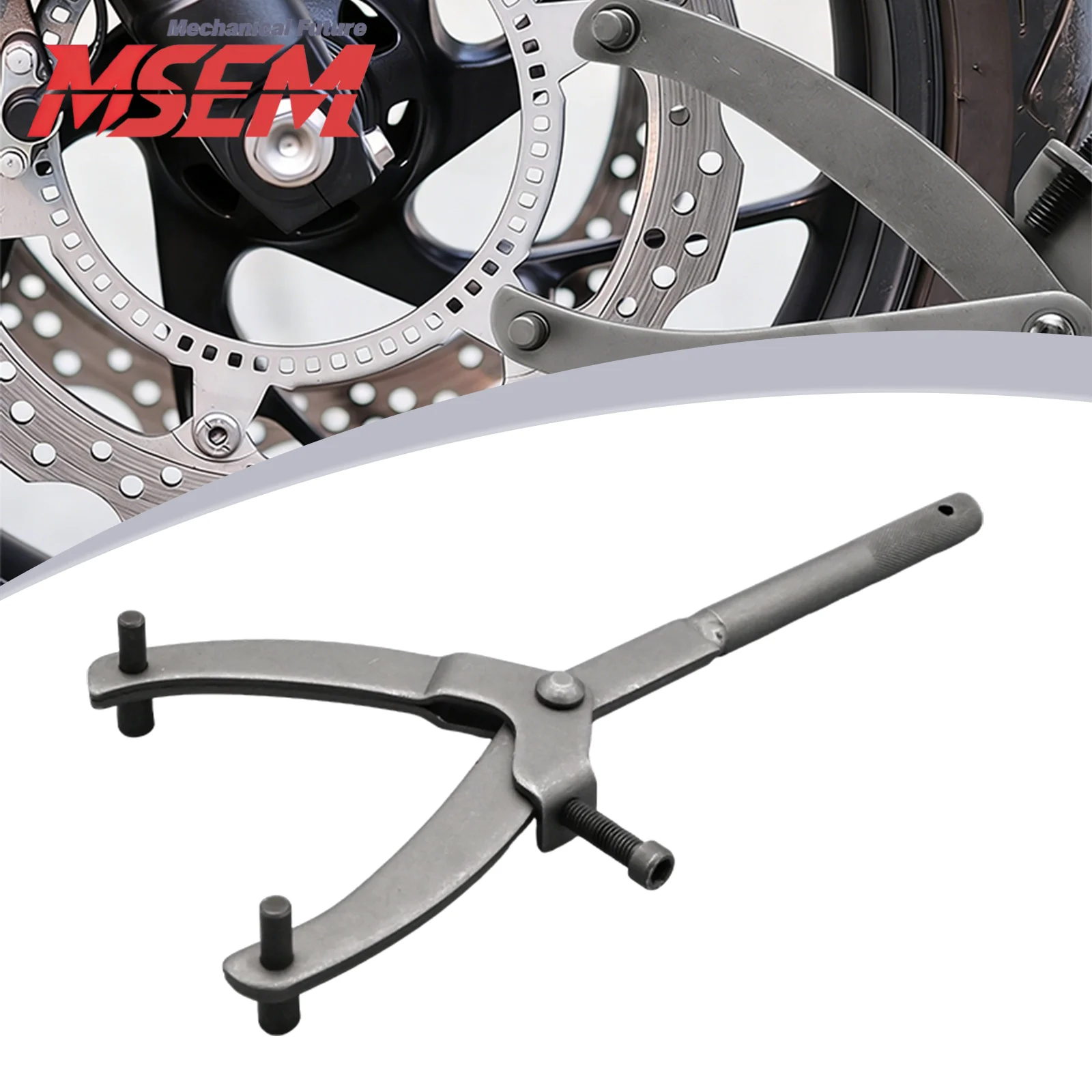 

For Honda Kawasaki BWM KTM ATV Y Type Flywheel Wrench Variator Clutch Removal Tool Universal Flywheel Holder Pulley Spanner