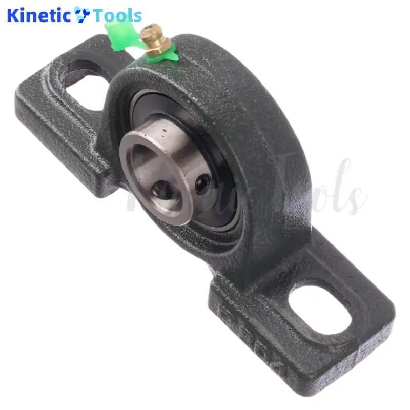 1Pcs UCP204 Pillow Block Bearing Bolt Solid Base for Spindle