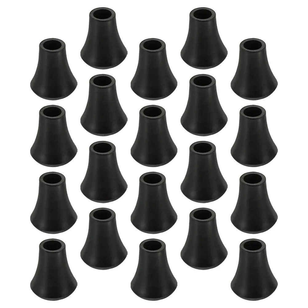 

20 Pcs Drum Feet Protectors Rubber Replacement Feet Lightweight Portable Drum Set Stand Pad Floor Protectors Leg Guards