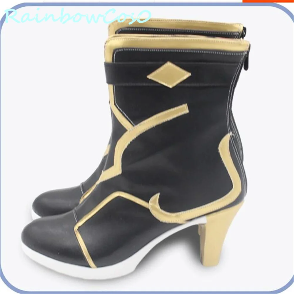 Guinifen Honkai Impact Honkai: Star Rail Cosplay Shoes Boots Game Anime Halloween Christmas RainbowCos0 W3553