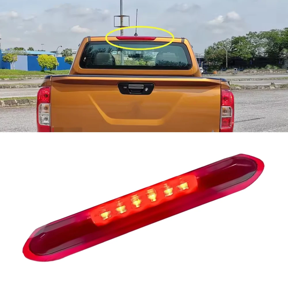 

For Nissan Navara NP300 D23 2014-2024 LED Third Brake Light High Mount Stop Lamp Replacement OE# 265904JA0C