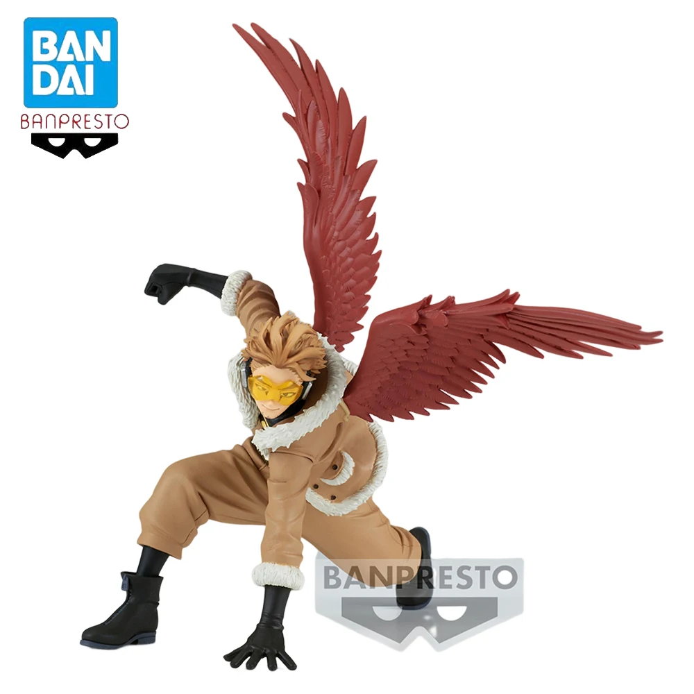 Bandai Banpresto Anime Figure Modèle Jouets, My ForeAcademia, Tokyo Ami, Keigo Hawks, Ornements à collectionner, Boîte à beurre, Original, En stock