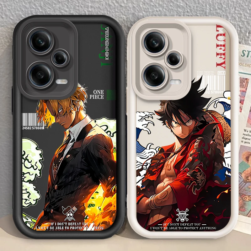 Anime O-One P-Piece Eye Ladder For Xiaomi Redmi Note 13 12 12C 11 11S 10 10C 10A 9C 9A Pro 5G Soft Phone Case