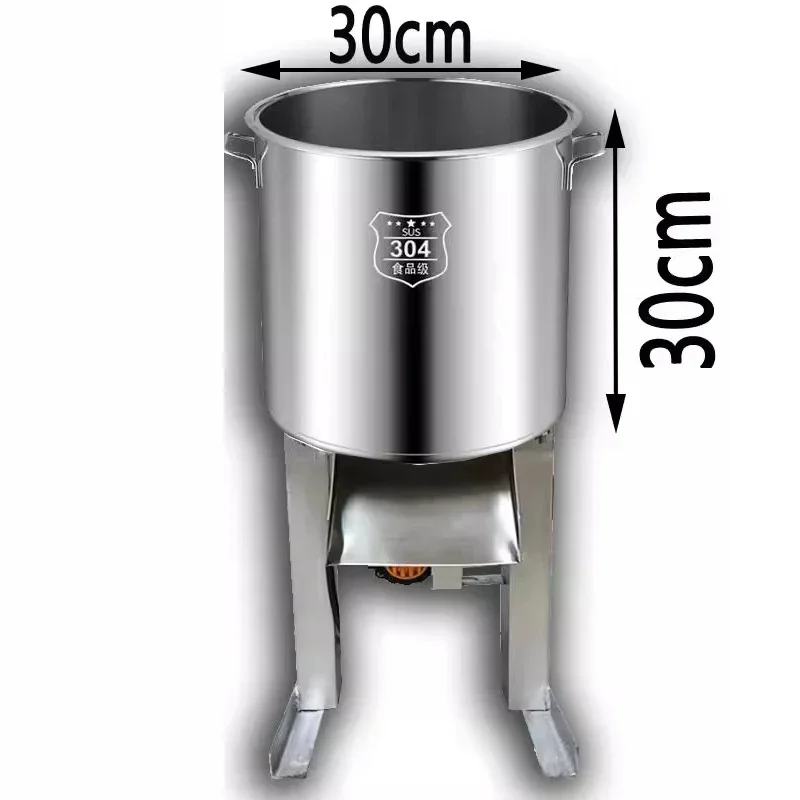 家庭用小型ステンレス鋼バレル草破砕機 220v 電気鶏、アヒル、ガチョウ草破砕機 500 ワット 700 ワット