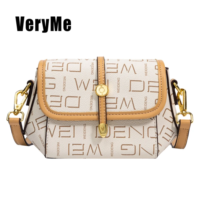 VeryMe Small Messenger Bag For Women Trend Shoulder Pack Retro Fashion Female Handbag and Purse 2022 Vintage Ladies Wallet сумка
