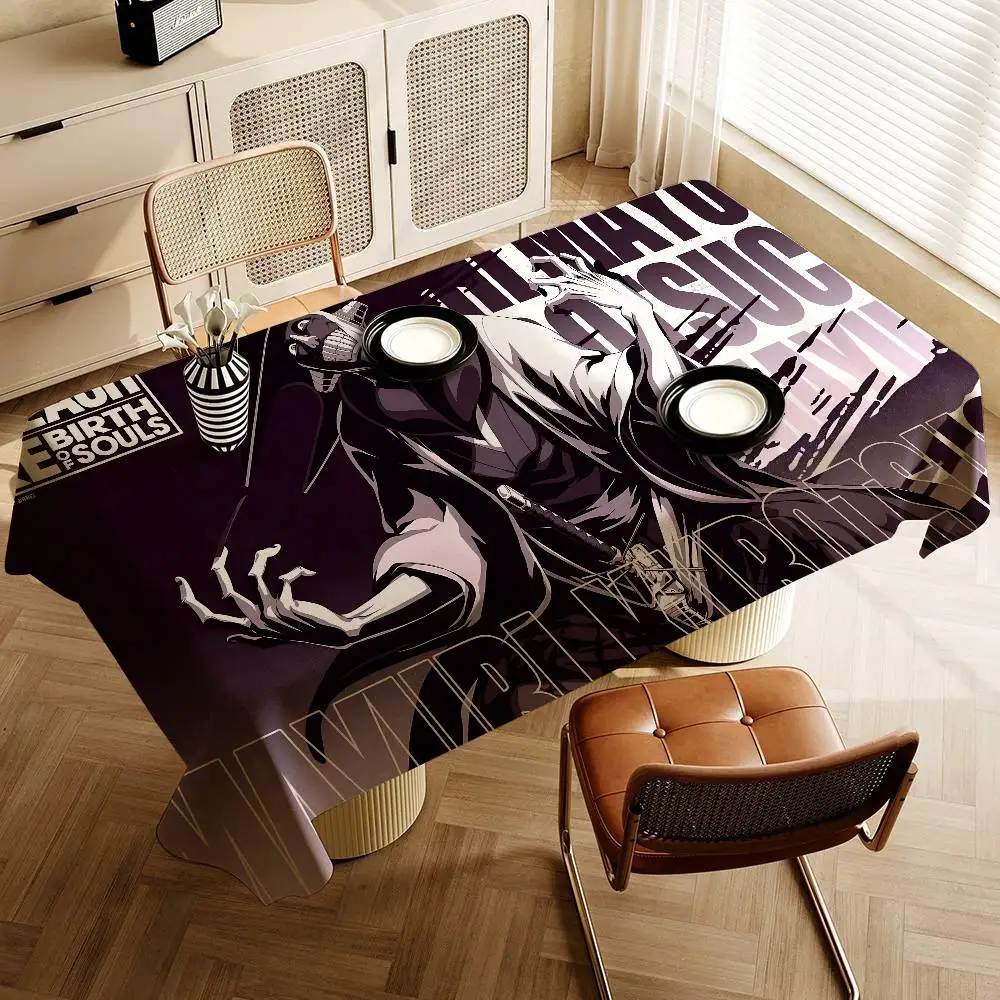 Japanese B-Bleach Waterproof and Oil-proof Tablecloth Bedside Table Dustproof Decorative Cloth Living Coffee Tablecloth