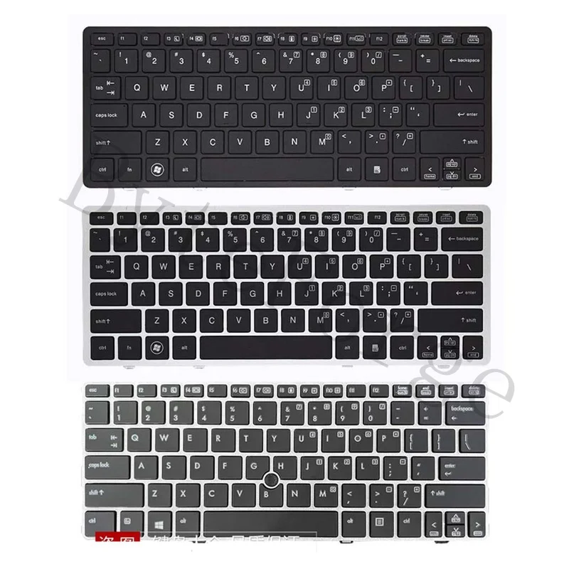OEM Replacement  For HP Elitebook 2560 2560P 2570 2570P Laptop Keyboard English Keyboard
