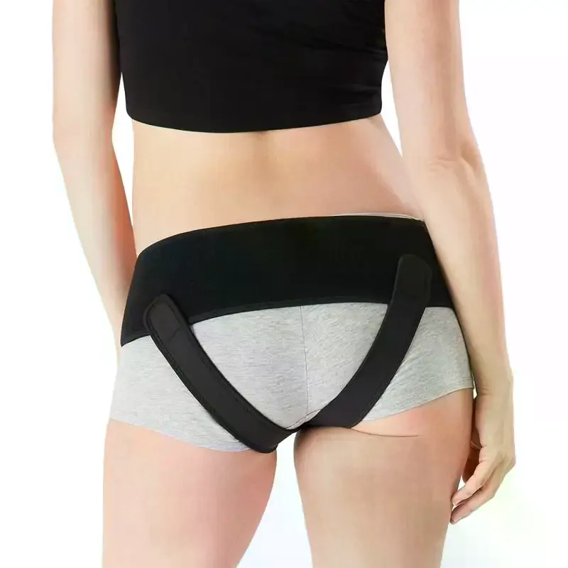 

Пояс для поддержки матки, приятный для кожи, высокоэластичный пояс для поддержки таза, один размер, регулируемый для варикости Vulvar для беременных