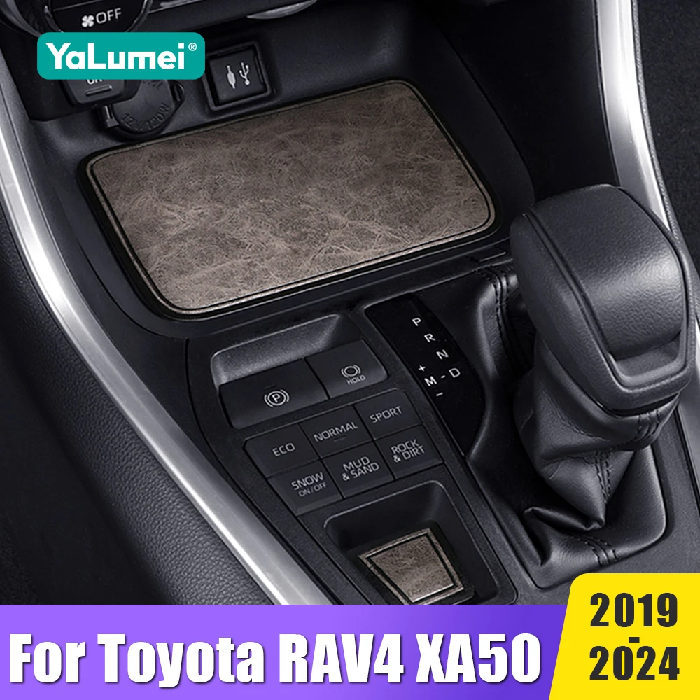 

For Toyota RAV4 2019 2020 2021 2022 2023 2024 XA50 Door Groove Mat Non-Slip Rubber Interior Car Door Armrest Storage Panel Mats