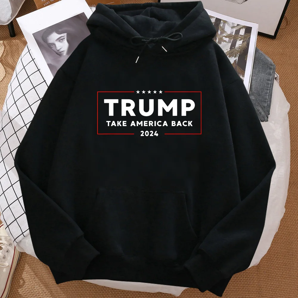 Make America Great Again hoodie trendy youthful designer winter patterned girl sweatshirts casual wear funny patterned