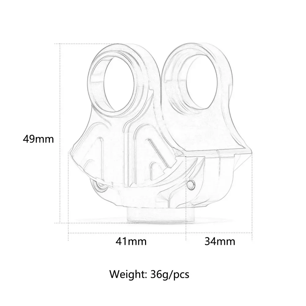 1 Stück AR 310783   Metall-Verbund-Differenzial-Yoke für RC 1/10 ARRMA Granite Outcast Senton BIGROCK KRATON TYPHON Upgrade-Teil