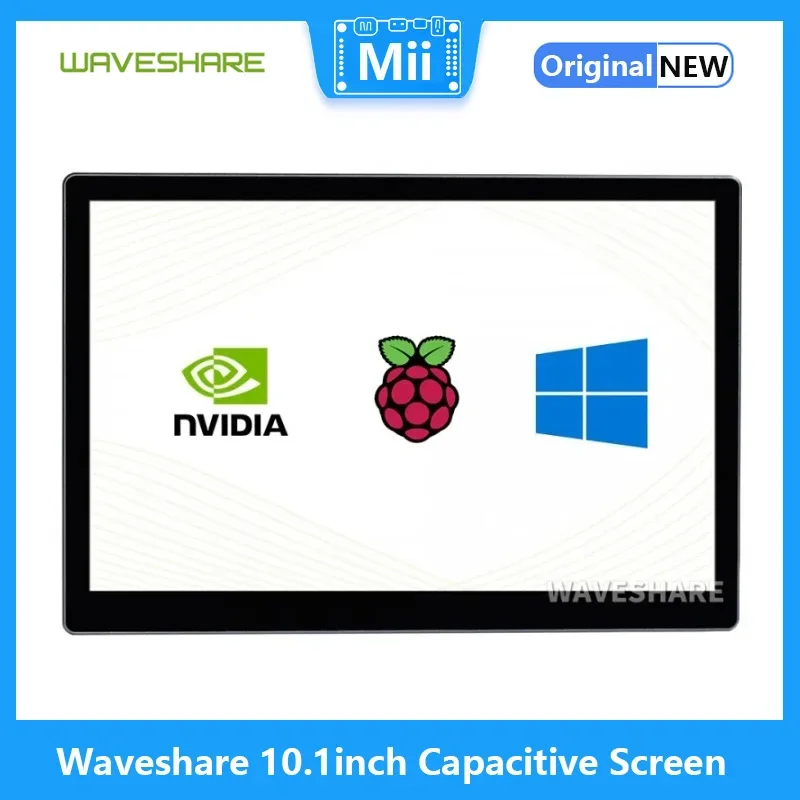 

Waveshare 10,1 дюймовый емкостный сенсорный ЖК-экран (E), 1024*600, HDMI, полностью ламинированный экран, поддерживает Raspberry Pi, Jetson Nano