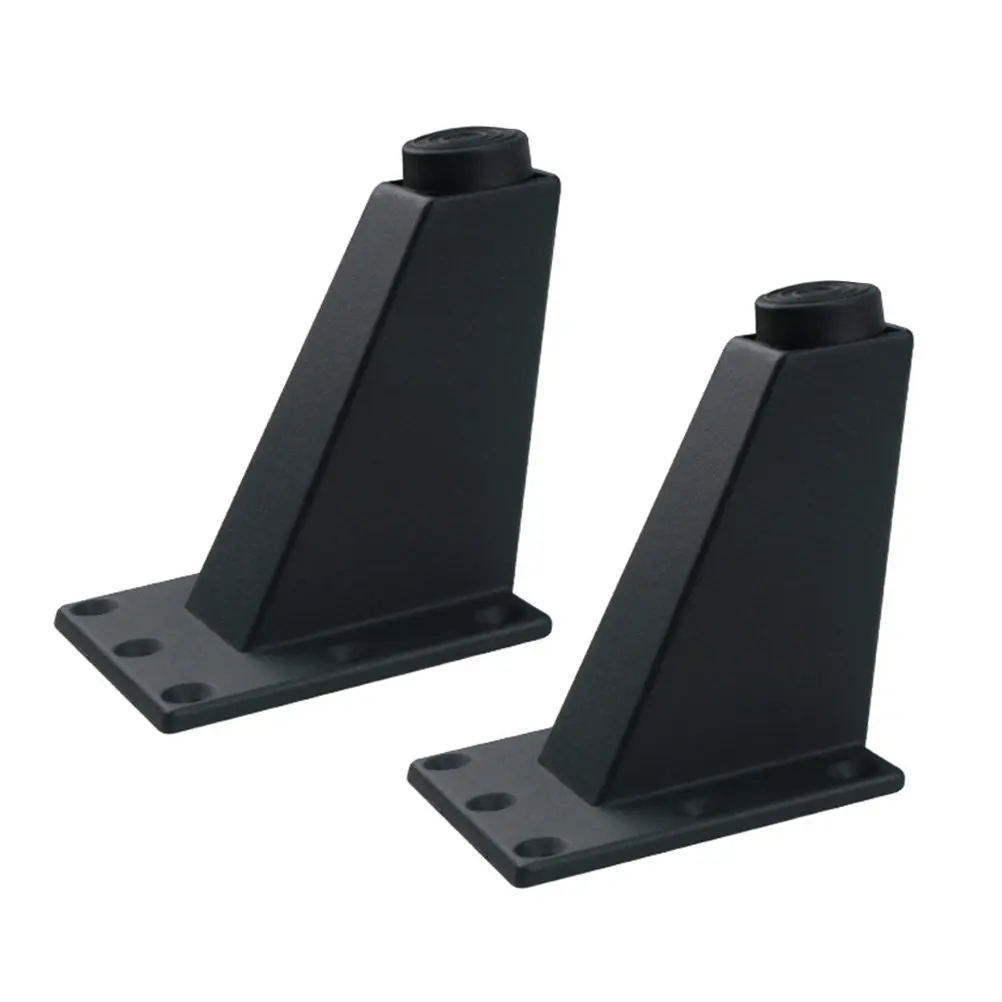 2Pcs Premium Aluminum Alloy Adjustable Furniture Legs Strong Load Bearing Cabinet Table Desk Sofa Legs Fine Craftsmanship Design