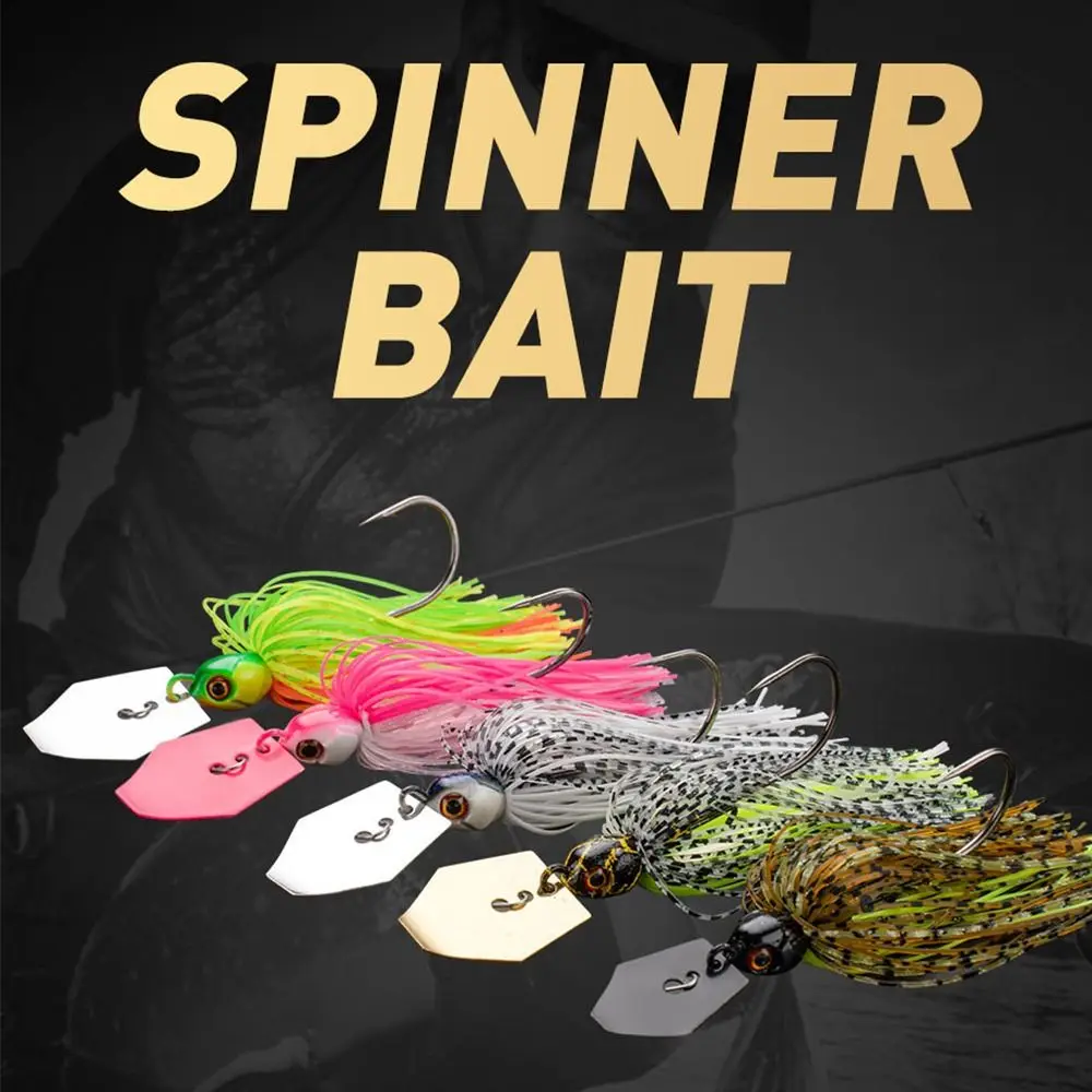 Fishing Lure Chatter Bait Spinner Bait 7G/12G Blade Jig Dancer Buzzbait Wobbler Chatterbait for Bass Pike Walleye Fishing