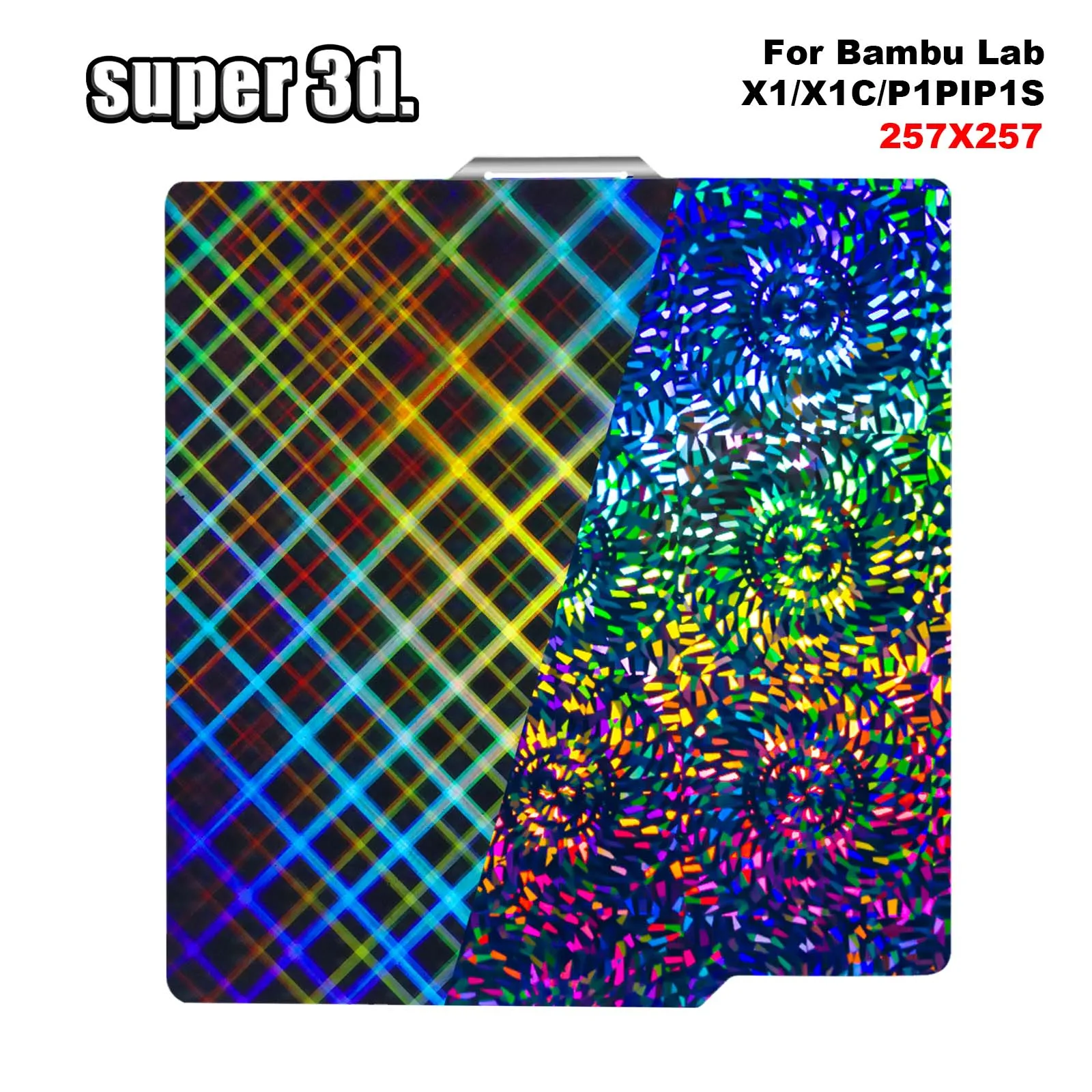 

Upgrade Bambu Lab Build Plate Bambulab P1s Textured Pei Sheet Peo H1H Smooth 257x257 Build Plate Bambu Labs X1C P1P Heated Bed