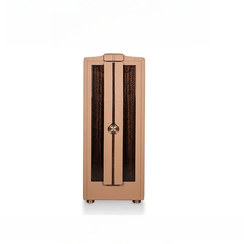 Light luxury high-end solid wood safe, home password anti-theft jewelry cabinet
