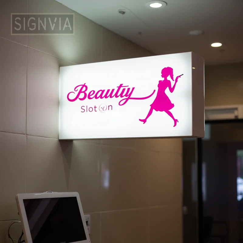 Led Light Box Metal…