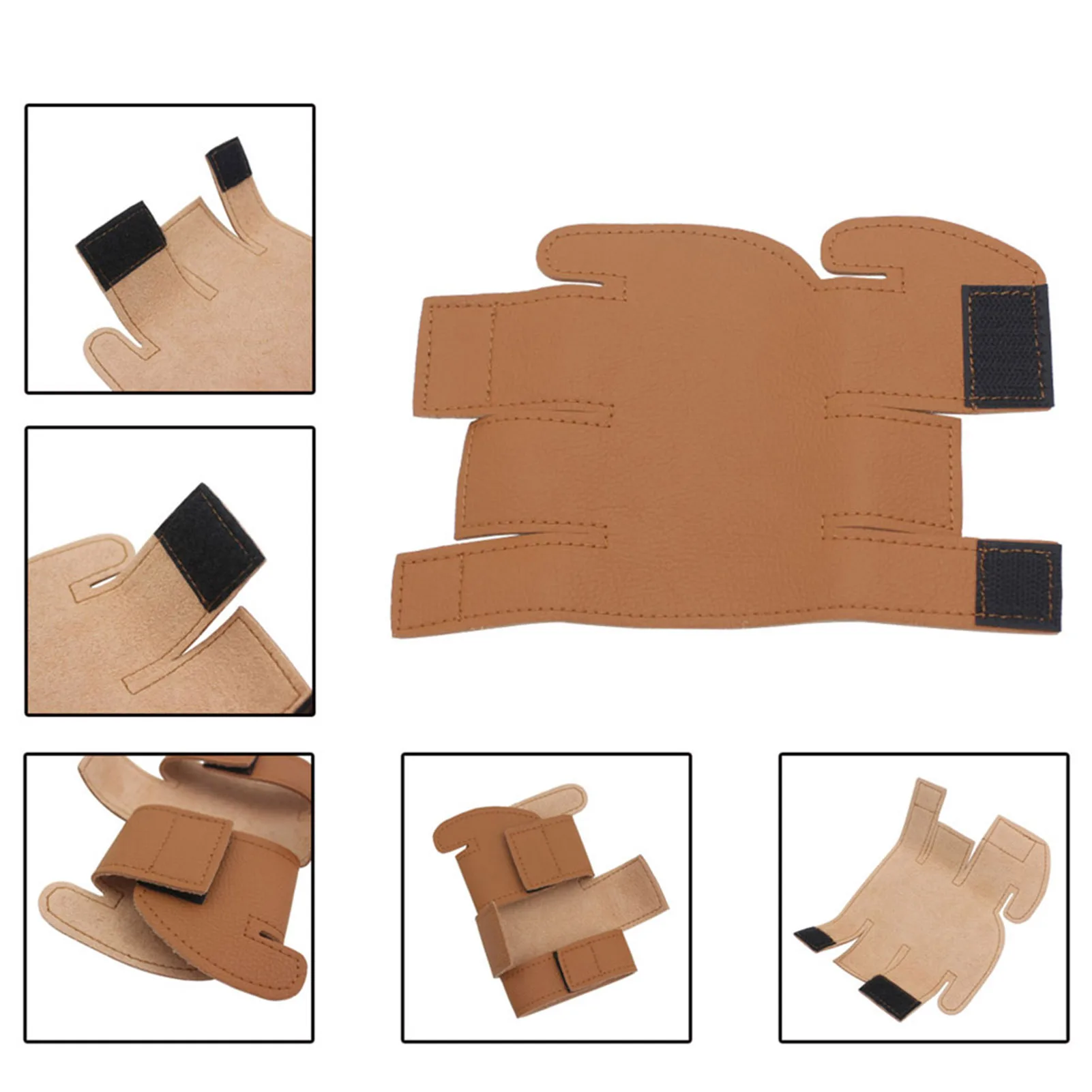 Trumpet Anti Scratch Protective Cover PU Leather Protector With Hook&Loop Trumpet Accessories