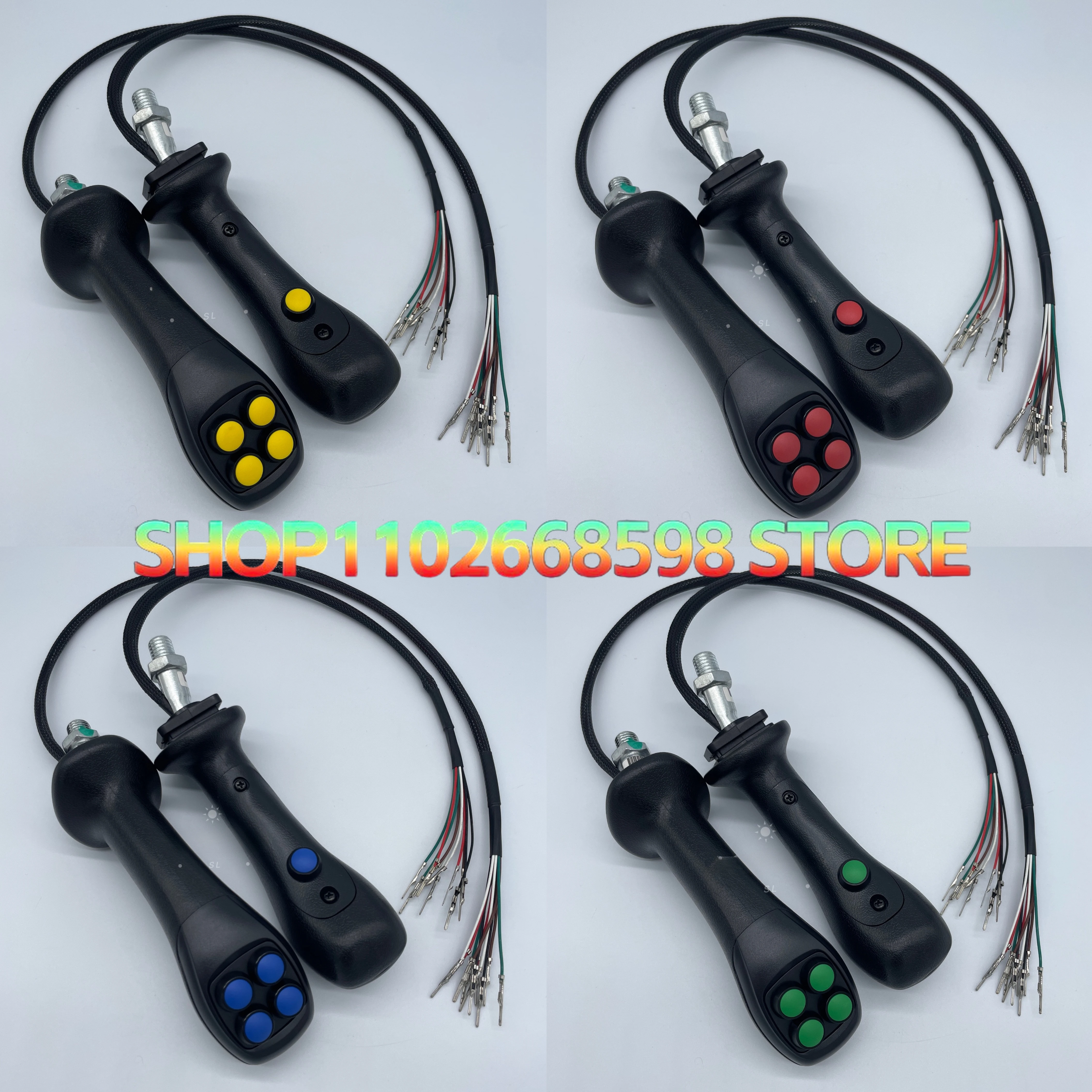 

Для Zoomlion для Rotary для XCMG для SANY Rexroth пятикнопочный джойстик, резиновая ручка