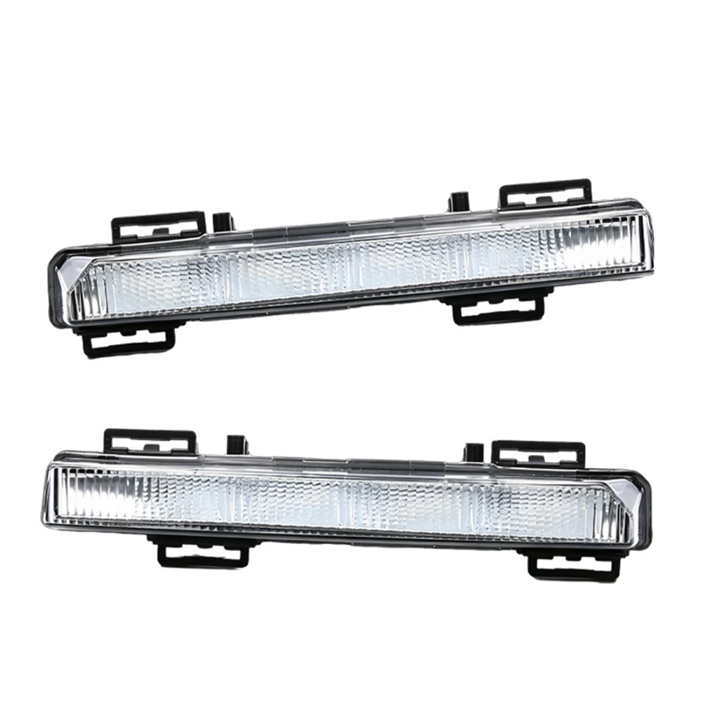 For Mercedes Benz C-Class W204 C63 AMG Front Bumper Daytime Running Light Anti-Fog Lamp Pair OEM#2049064802 view 4