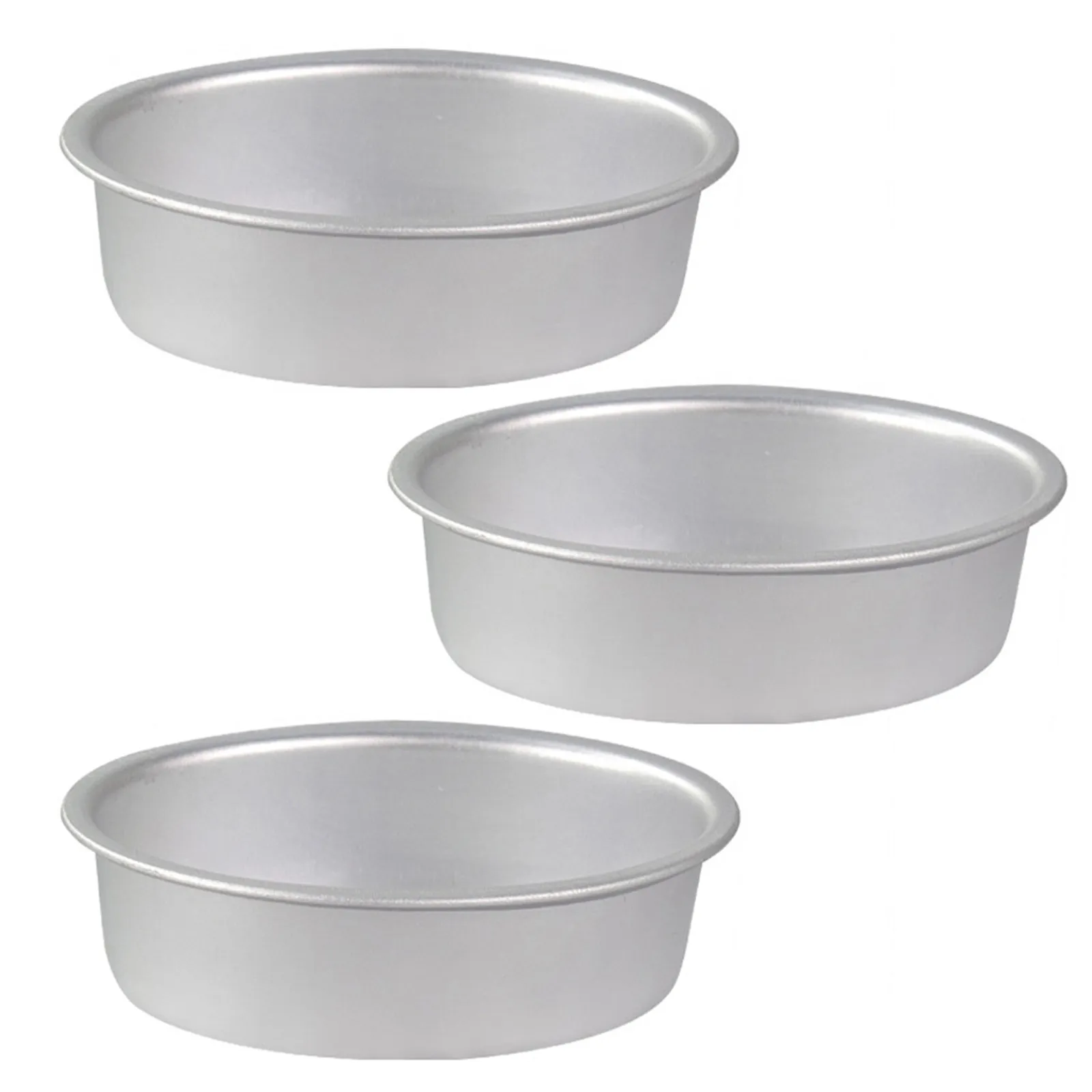 3Pcs Oval Cheesecake Pans Egg Shaped Aluminum Alloy Non Stick Baking Molds Oven Safe Cake Bread Meatloaf Pudding Jelly