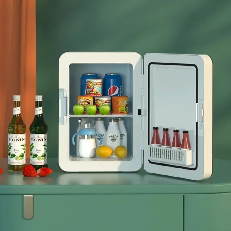 

Автомобильный мини-холодильник, портативный небольшой холодильник для комнаты в общежитии, автомобиля, дома двойного назначения, для хранения грудного молока Graciashlschrank auto