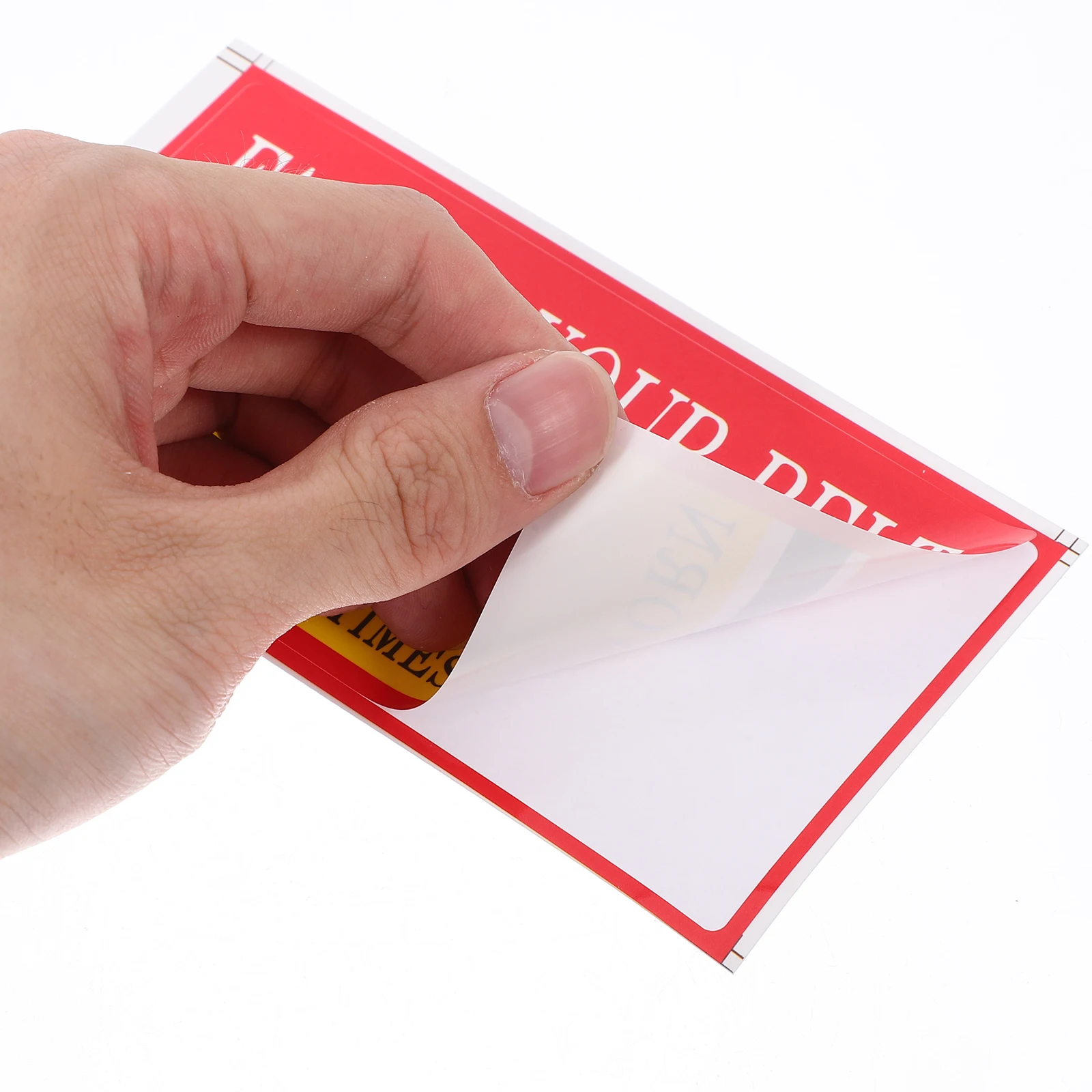 

30Pcs Fasten Your Sticker Labels Bold Text Bright Colors Reminder for Buses Taxis Care Stickers