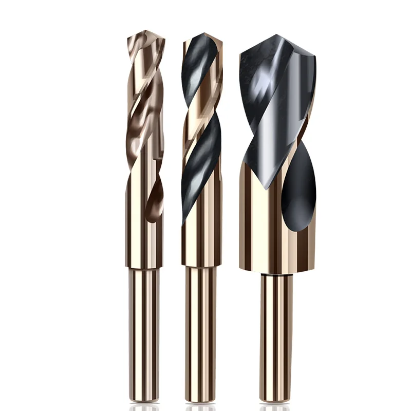 1/2 small handle equal handle F Twists drill 6542 high speed steel stainless steel metal woodworking cobalt drill hole 13-40mm